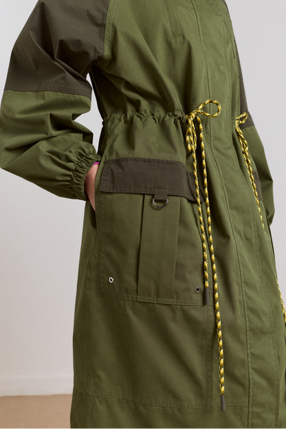 Logan Waterproof Raincoat - Forest