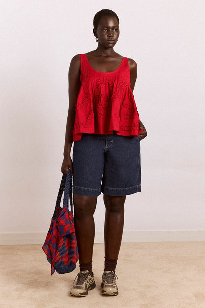 Annie Denim Shorts - Indigo