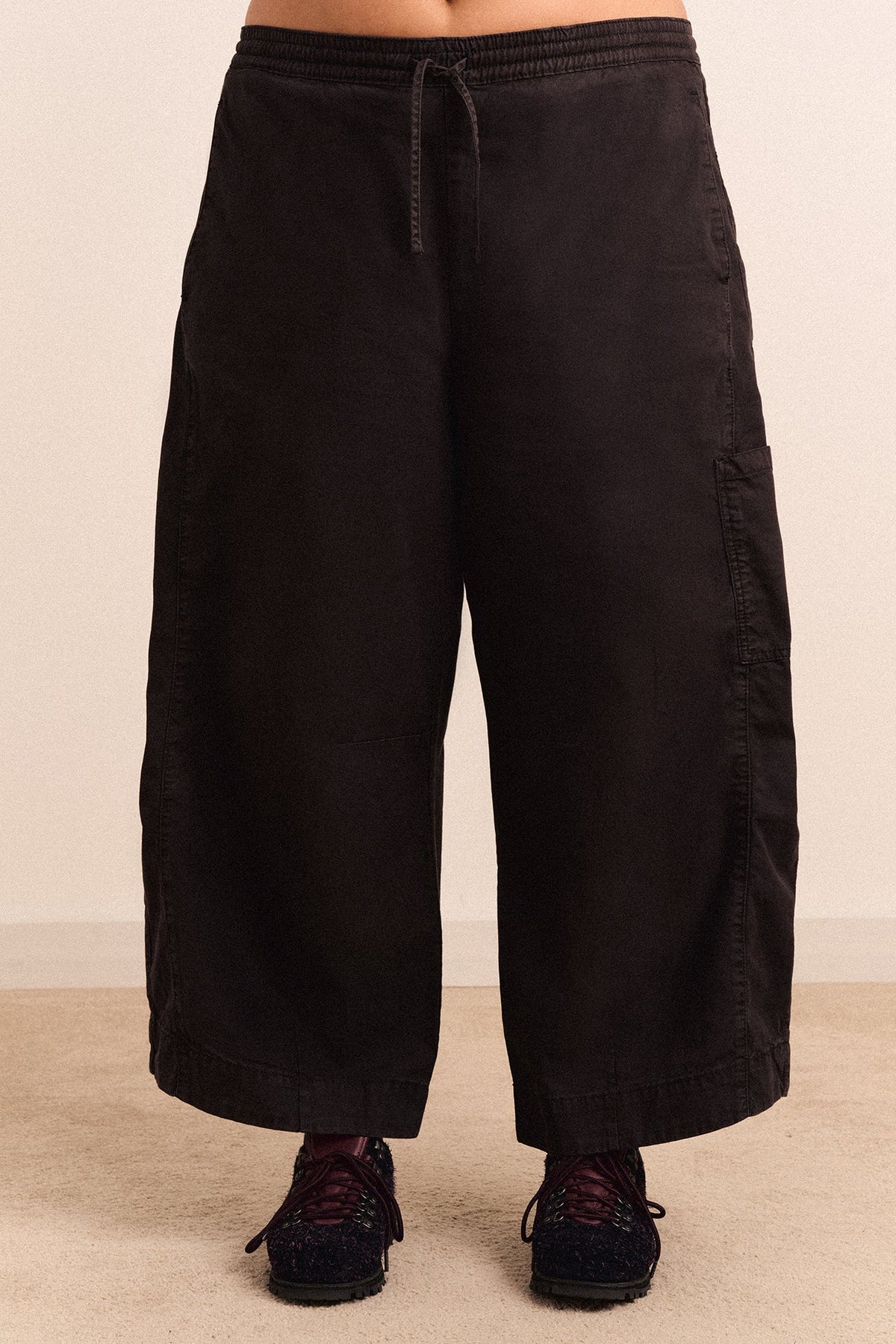 Felix Twill Trouser - Washed Black