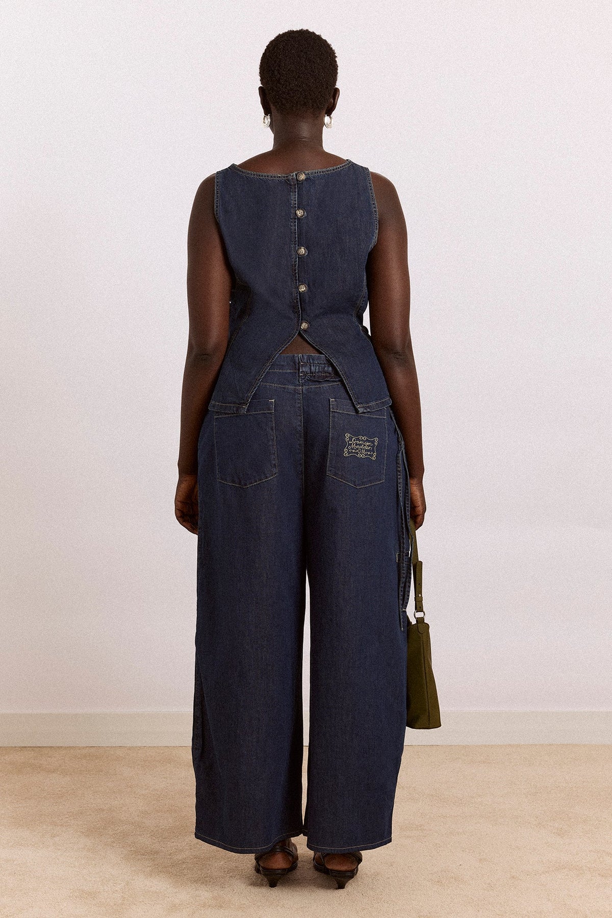 Straight Leg Augusta Jeans - Dark Indigo
