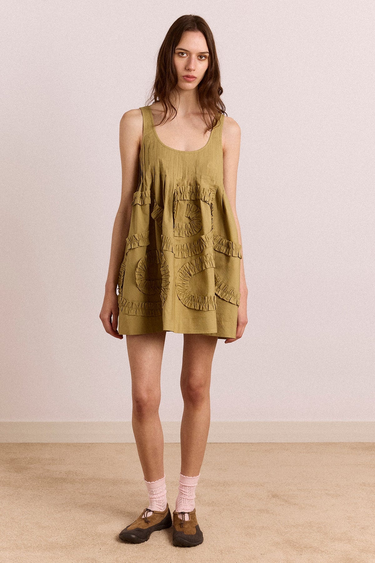 Stella Mini Dress - Green