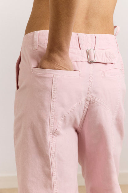 Yves Capri Trouser - Pink